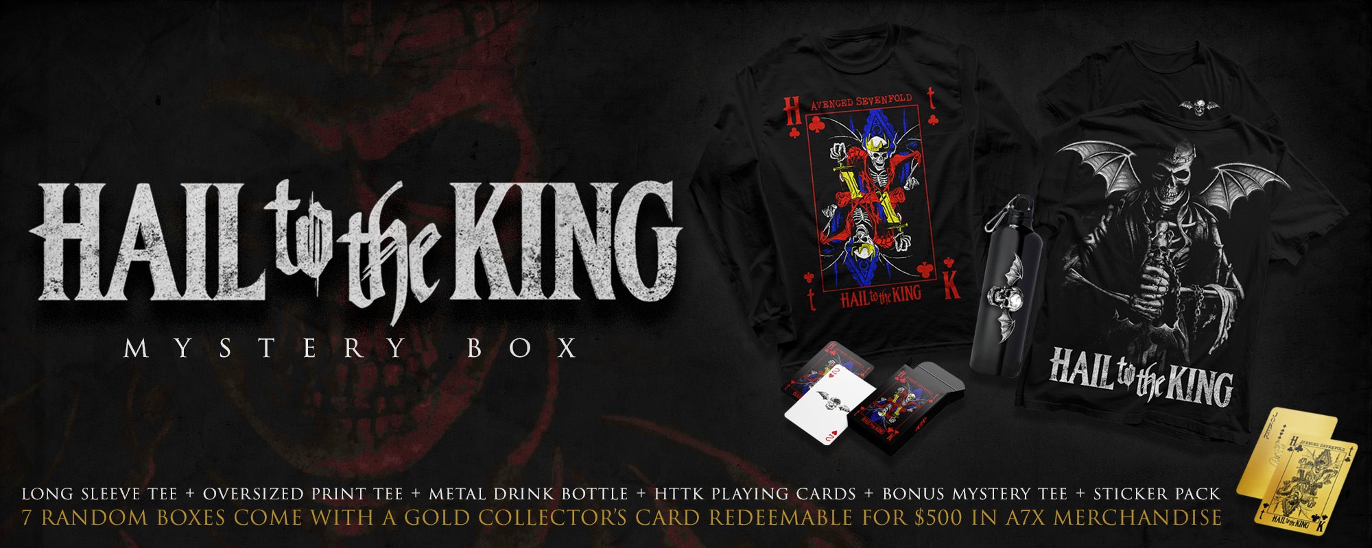 hail to the king boxset a7x world